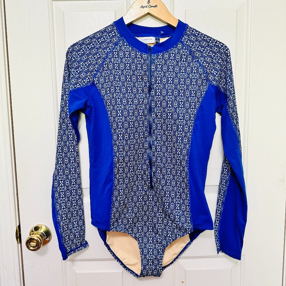 CABANA LIFE EXCLUSIVE ONE PIECE UPF 50+ RASHGUARD SWIMSUIT